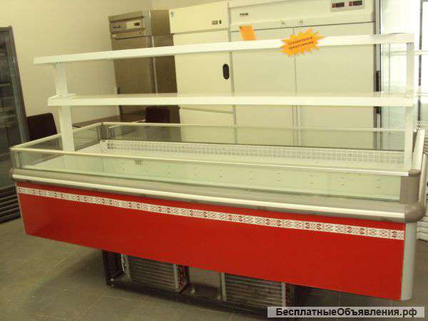 Витрина мороз. остров. впн (contry 2400) с агр.