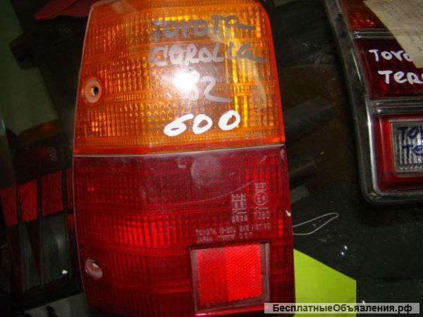 Toyota Corolla 1982 г.в. Фонари задние