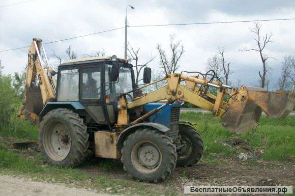 Услуги экскаватор погрузчик