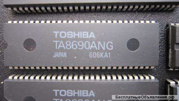 TA8690AN, TA8690ANG, SDIP-54, TOSHIBA, Микросхема оригинальная НОВАЯ и ДЕМОНТАЖ