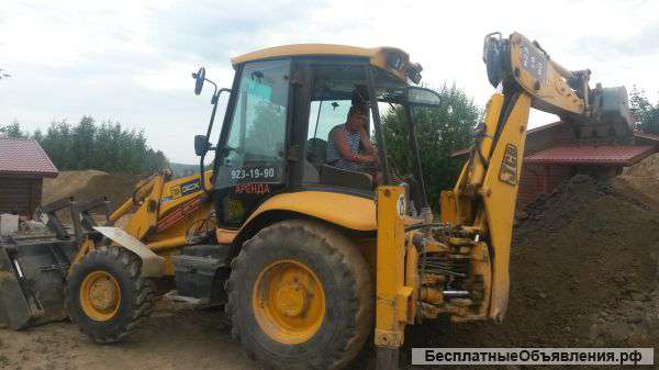 Аренда экскаватор-погрузчика JCB 3CX