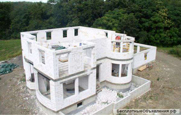 Построим дом из кирпича дерева газобетона