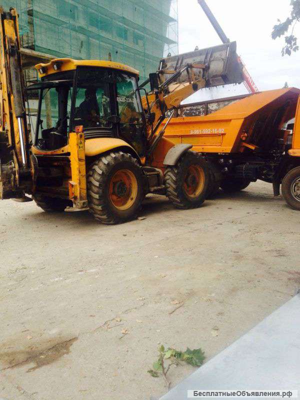 Услуги спец-техники:погрузка песок,грунт,щебень