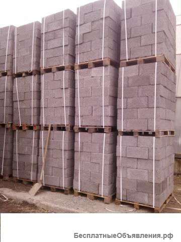 Керамзитобетонные блоки М50 38 руб./шт. Работаем без выходных.