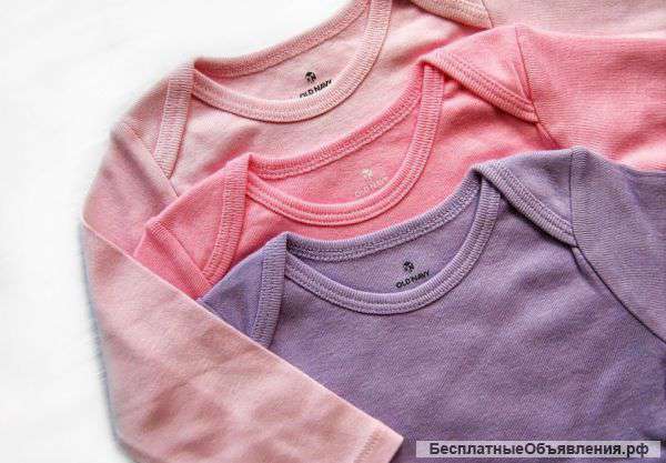 Новый набор Old Navy из 3-х боди 3-6 мес