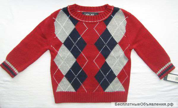 Новый свитер Cherokee на 9-12 мес