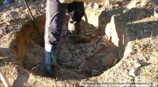 Обустройство колодца Под Ключ. Копка, чистка, углубление колодцев