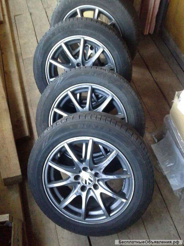 Колёса 185/60/R15 Dunlop SP Sport LM 704 на литых дисках