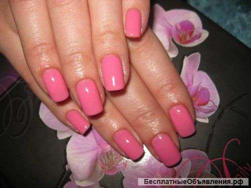 Маникюр+гель лак