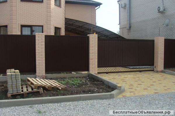 Строительство частных домом.