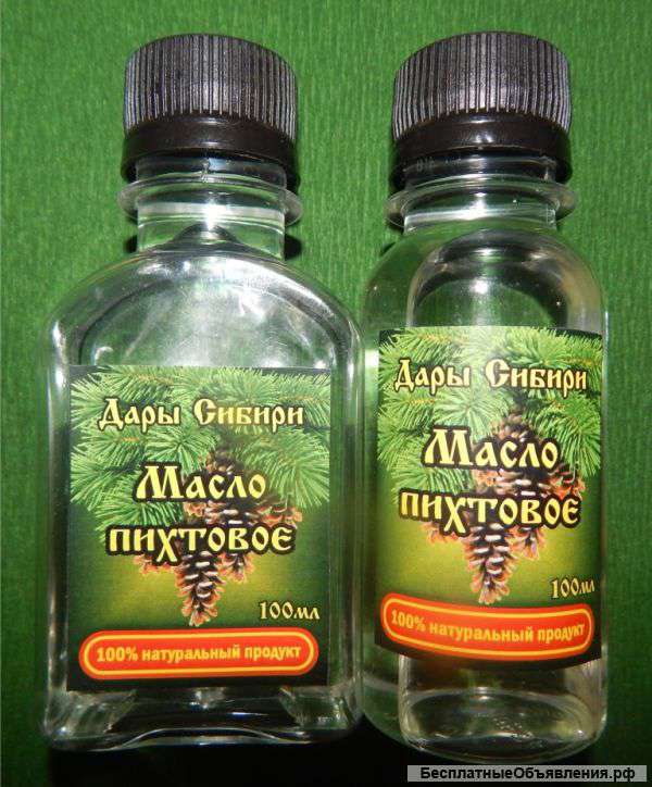 Эфирное масло пихты