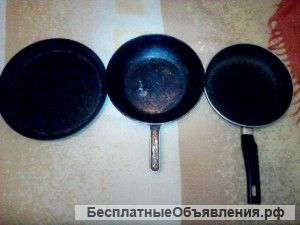 Отдам сковородки в дар