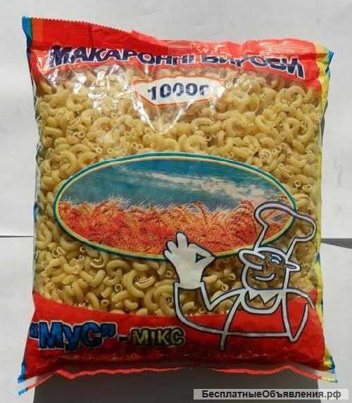 Макаронные изделия,ГОСТ,высший сорт,оптом