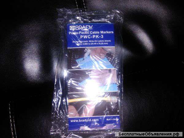 Маркер кабельный pwc-pk-3 brady-10шт