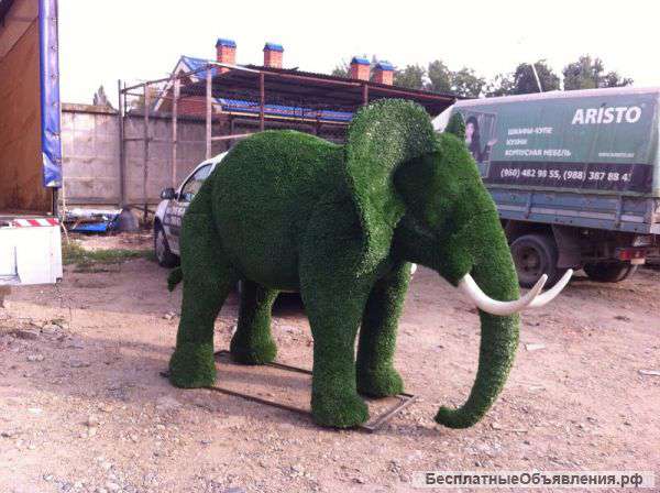 Топиарная фигура "Слон"