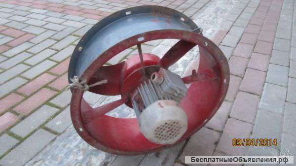 Вентилятор осевой промышленный 3-х фазный