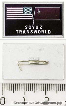 Зеркальный значок СССР и США