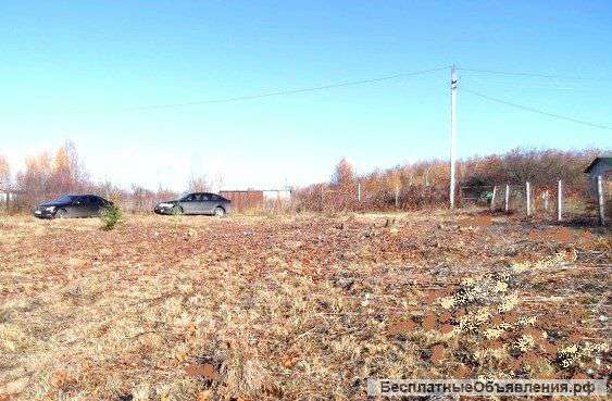 Участок 10 соток в СНТ Серпуховской р-н Московской обл