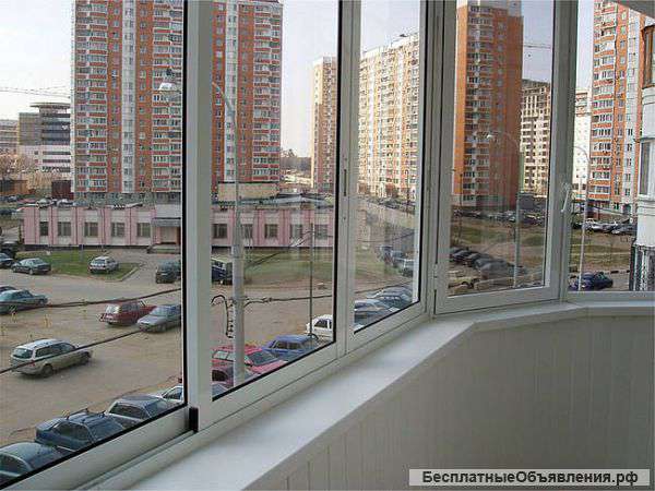Остекление балкона без предоплаты