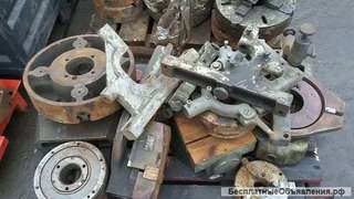 Люнеты, шестерни, патроны токарные и прочие запасные части