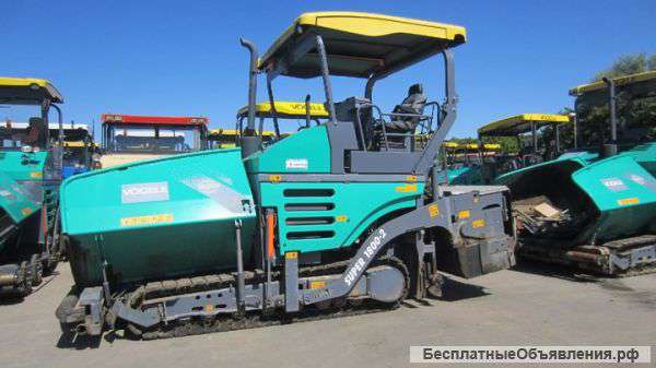 Аренда Асфальтоукладчика Vogele и Катка