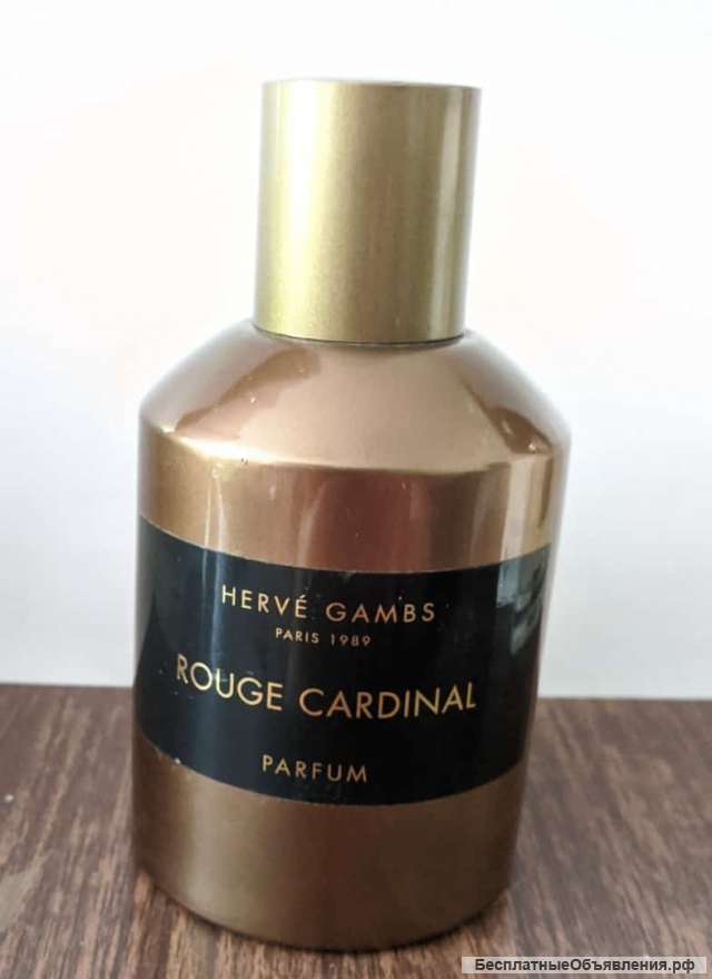 Herve Gambs Rouge Cardinal edp 100 ml Tester