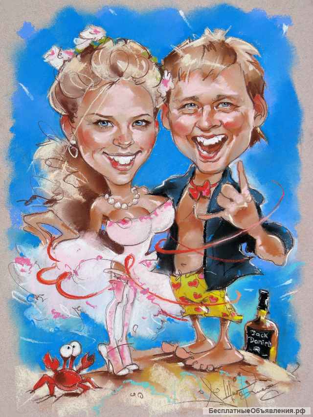 Шаржи по фото на заказ