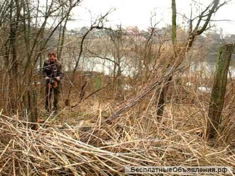 Расчистка участков, покос травы