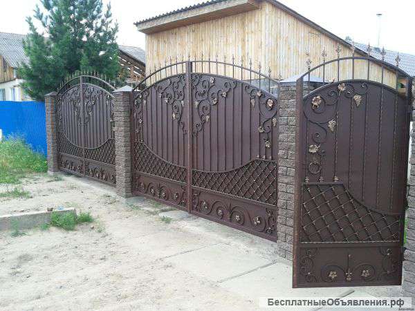 Кованые ворота,калитки,забор