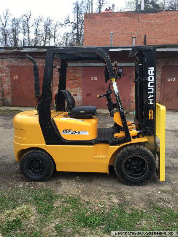 Вилочный погрузчик hyundai HDF30-5, 3 т, дизель