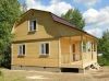 Каркасный дом /отделка фасадов до кровли