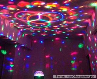 Диско-шар светомузыка