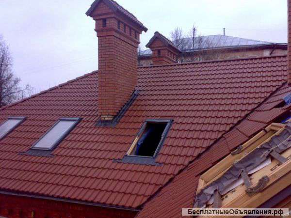 Кровельные работы ( замена шиферной крыши), "под ключ"