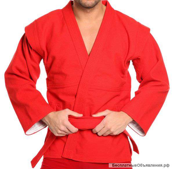 Самбовка с подкладкой красная размер 32