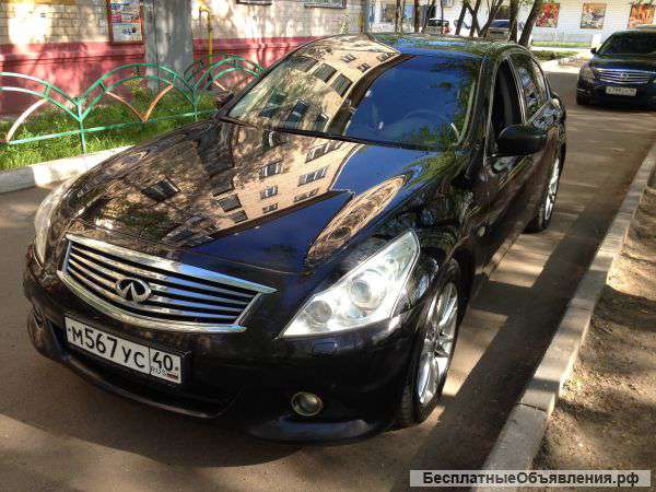Infiniti g25 2012 года