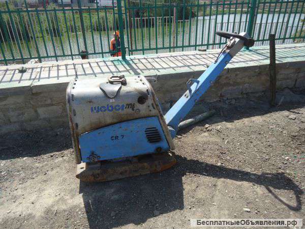 Виброплита Weber CR 7