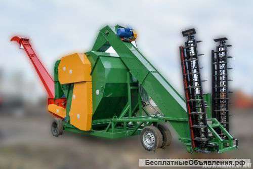 Передвижной зерноочистительный комплекс