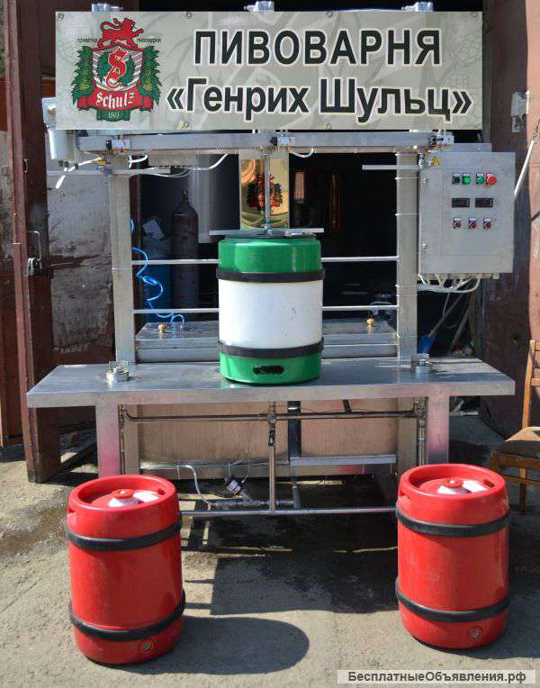 Установка для мойки кег