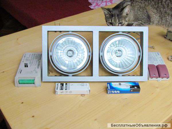 Светильник карданный NORM DUO Lival