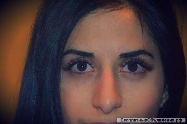 Наращивание ресниц с выездом