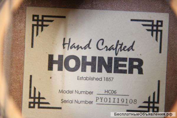 Гитара классическая Hohner HC06