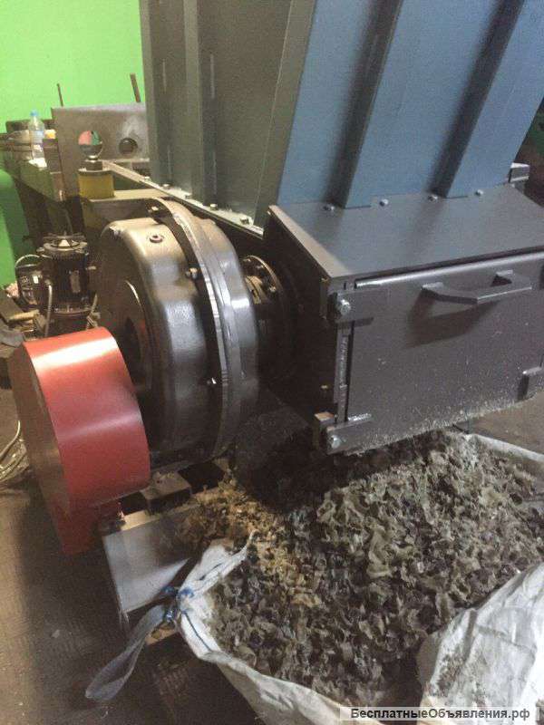 Шредер универсальный однороторный для мешков, пленки, литников. Дешево На акции