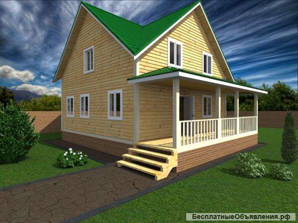 Дома и бани из проф бруса