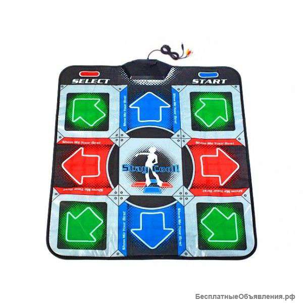 Танцевальный коврик X-tream Dance Pad Platinum. Развлекайтесь дома.