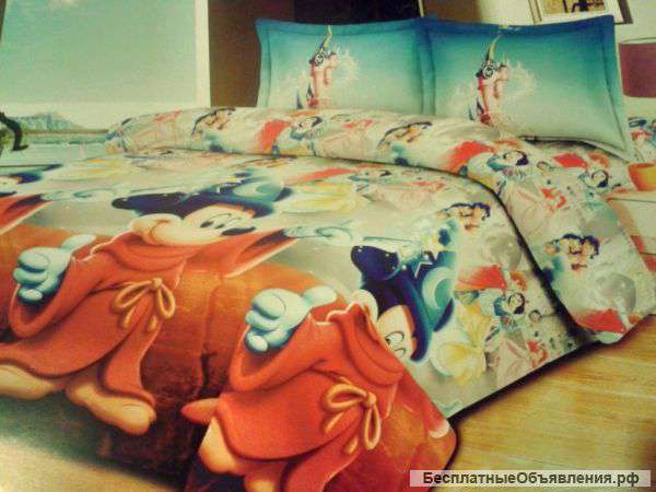 Детские комплекты сатин