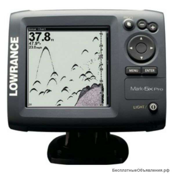 Эхолот LOWRANCE Mark-5x Pro с аккумулятором и зарядкой