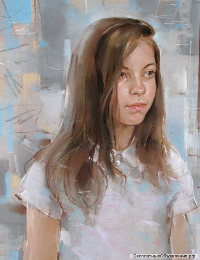 Портрет пастелью на заказ