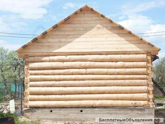 Срубы бани любой сложности
