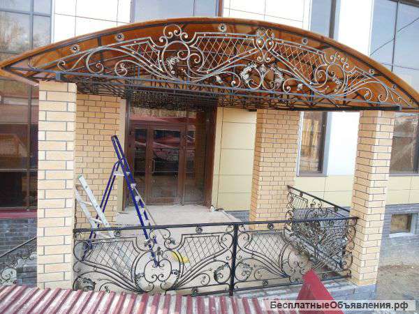 Кованые ворота, калитка ,забор