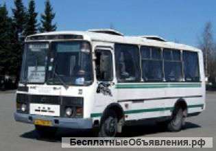 Автобус ПАЗ на заказ с водителем